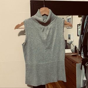 grey sweater vest, thin and comfy, formal